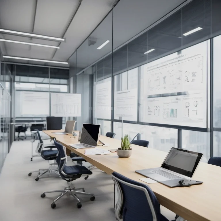 Law professionals collaborating on operational system integration